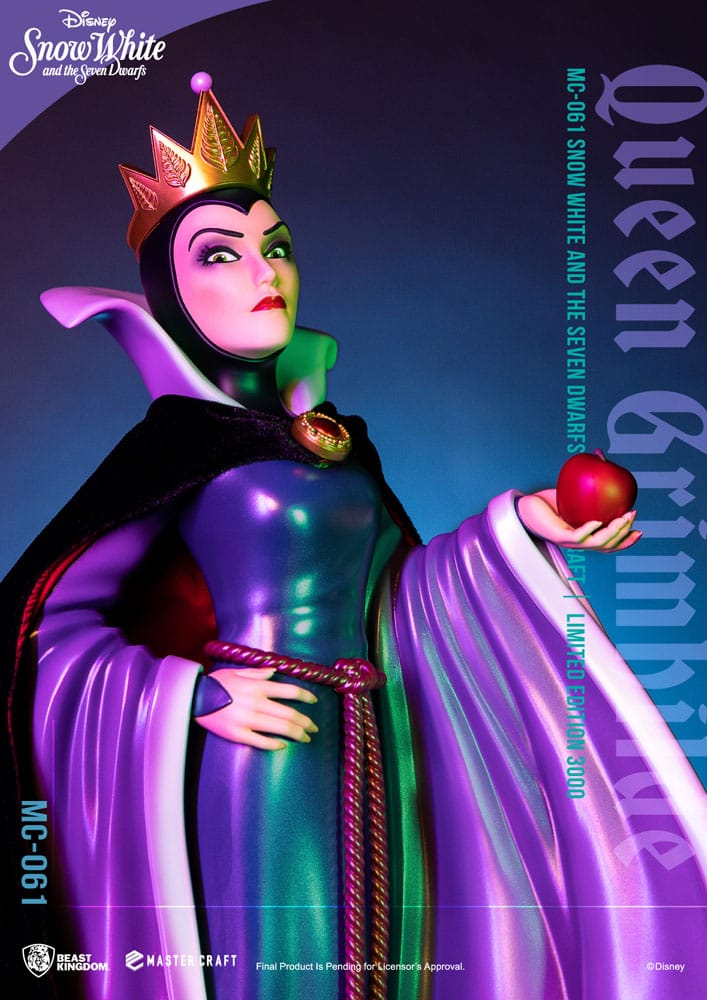 Disney Snow White and the Seven Dwarfs Master Craft Statue Queen Grimhilde 41 cm - Preorder - ETA: 01.11.2025