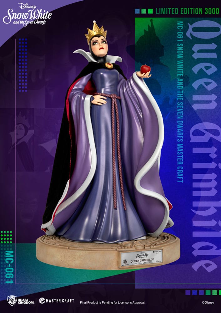 Disney Snow White and the Seven Dwarfs Master Craft Statue Queen Grimhilde 41 cm - Preorder - ETA: 01.11.2025