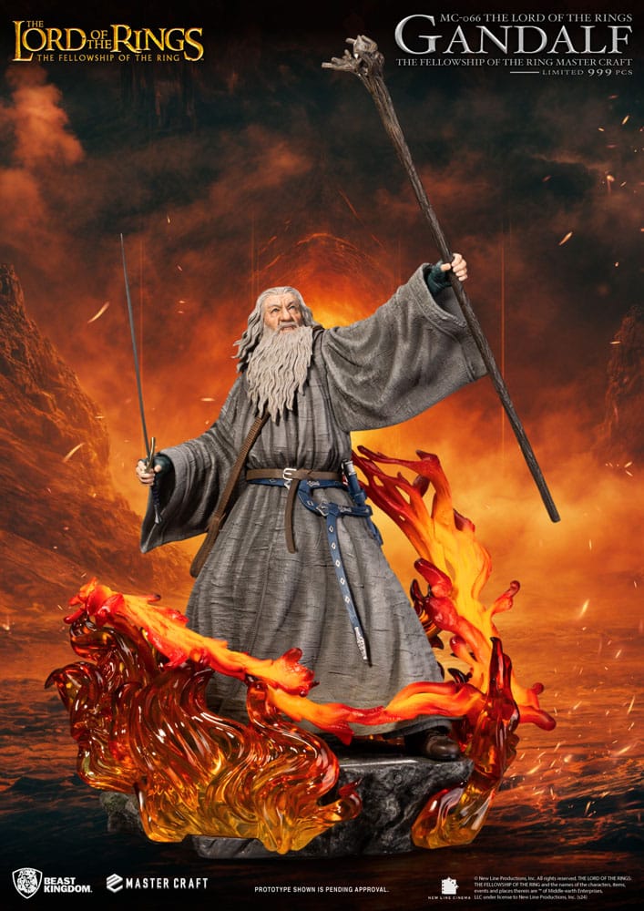 Herr der Ringe Master Craft Statue Gandalf 58 cm    - Preorder - ETA: 25.11.2025