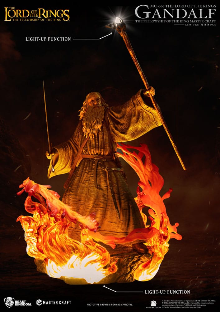 Herr der Ringe Master Craft Statue Gandalf 58 cm    - Preorder - ETA: 25.11.2025