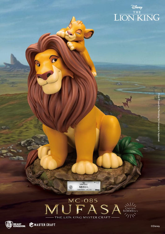 Disney Master Craft Statue Der König der Löwen Mufasa 36 cm    - Preorder - ETA: 24.09.2025