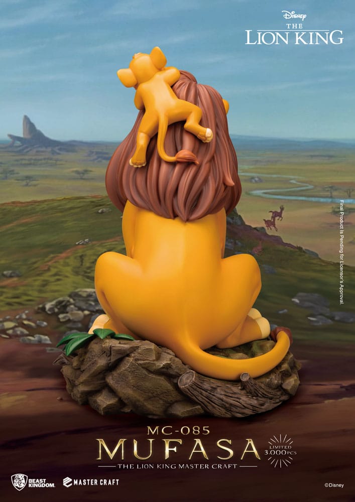 Disney Master Craft Statue Der König der Löwen Mufasa 36 cm    - Preorder - ETA: 24.09.2025