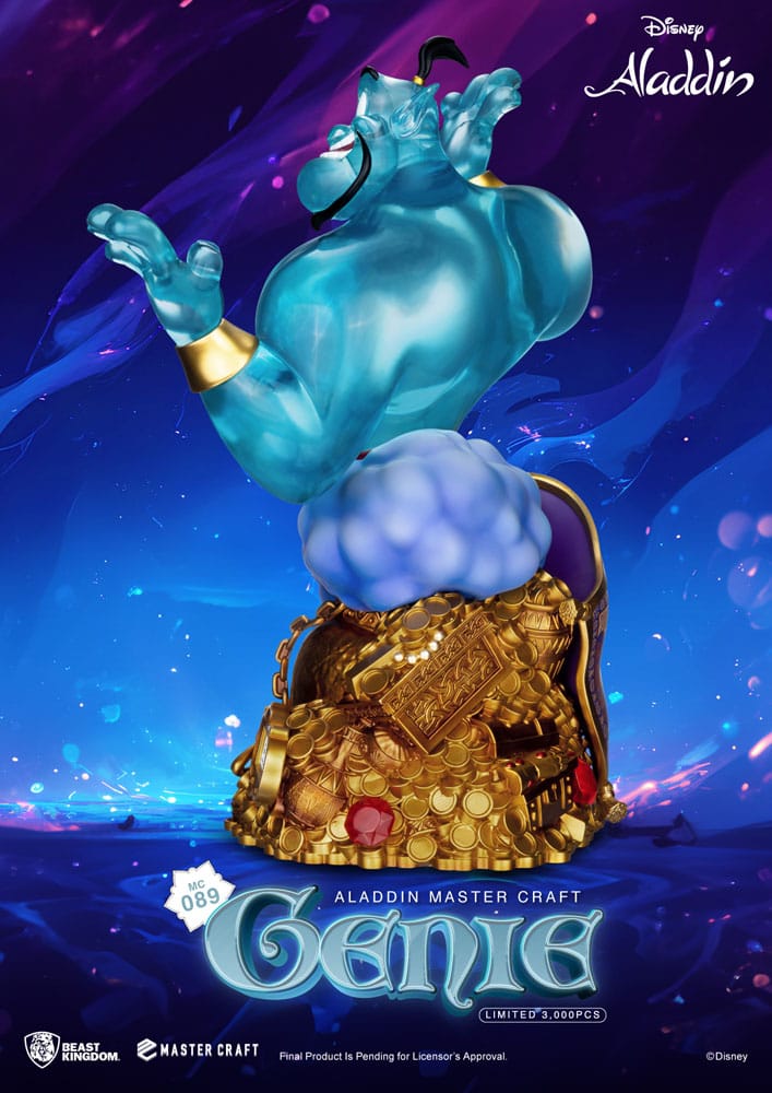 Disney (Aladdin) Master Craft Statue Ginie 42 cm       - Preorder - ETA: 24.09.2025