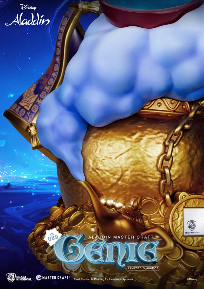 Disney (Aladdin) Master Craft Statue Ginie 42 cm       - Preorder - ETA: 24.09.2025