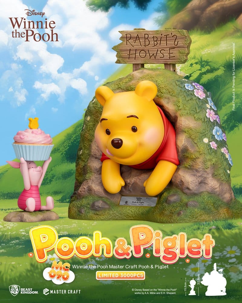 Disney Master Craft Statue Winnie Puuh & Ferkel 33 cm - Preorder - ETA: 28.12.2026