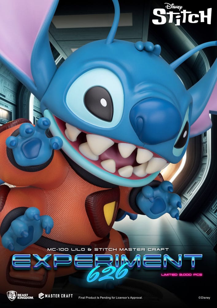 Lilo & Stitch Master Craft Statue Experiment 626 39 cm - Versand: 7 Tage nach Bestellung