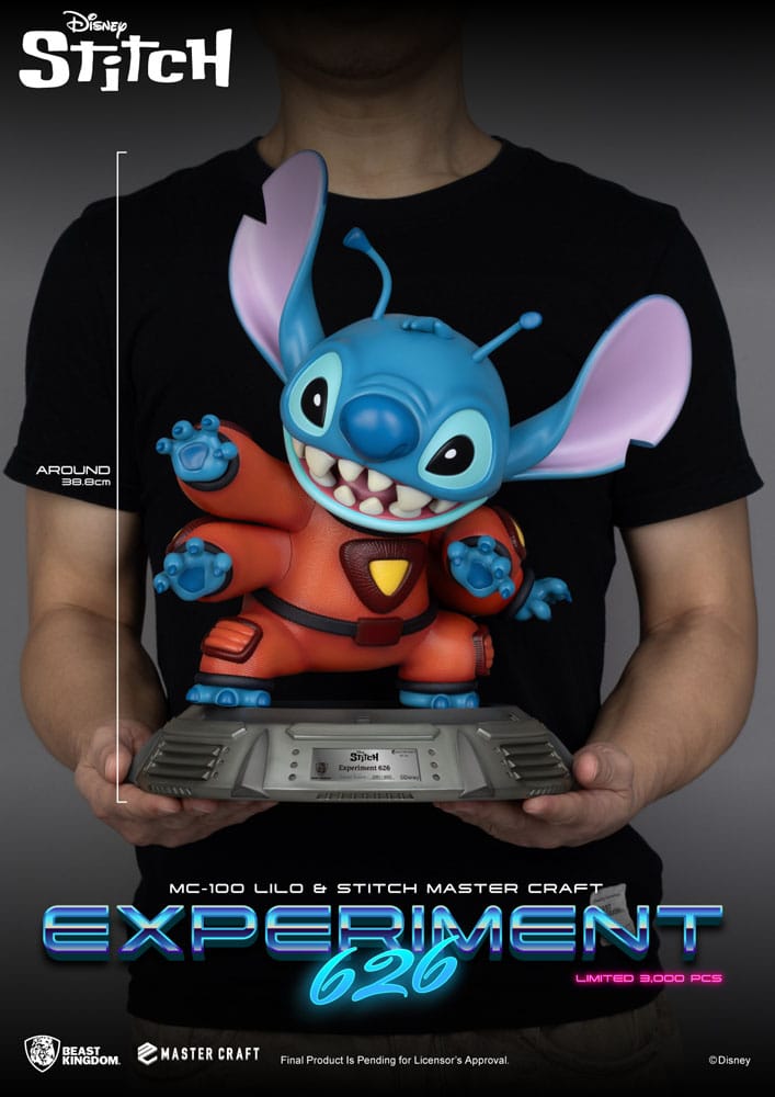 Lilo & Stitch Master Craft Statue Experiment 626 39 cm - Versand: 7 Tage nach Bestellung