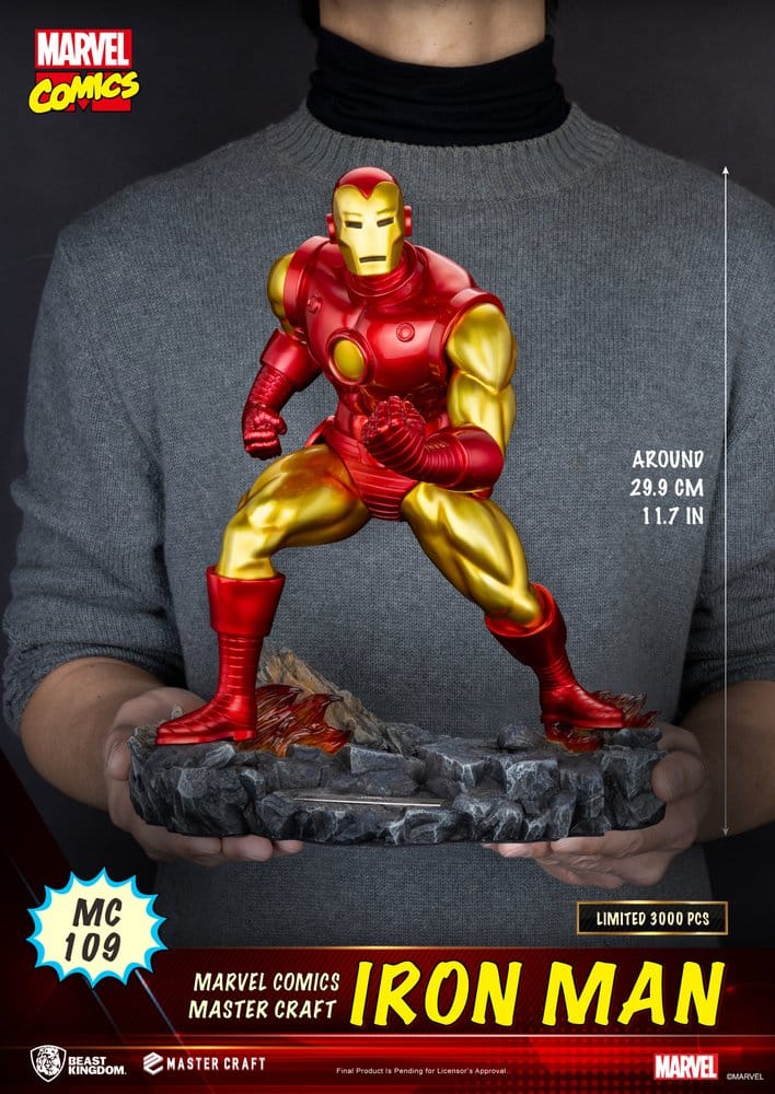 Marvel Comics Master Craft Statue Iron Man 29 cm - Preorder - ETA: 25.11.2026