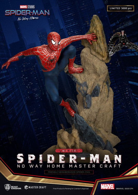 Spider-Man: No Way Home Master Craft Statue Friendly Neighborhood Spider-Man 36 cm - Preorder - ETA: 25.02.2026