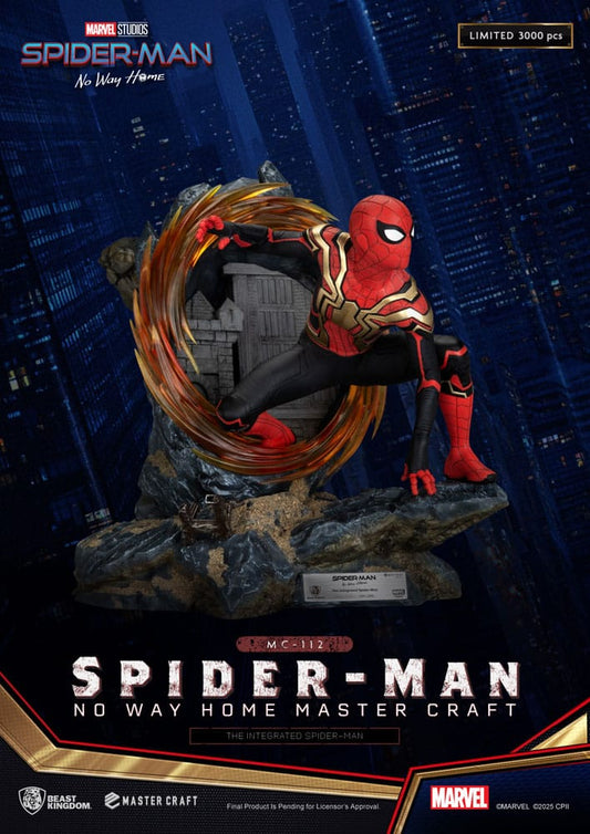 Spider-Man: No Way Home Master Craft Statue The Integrated Spider-Man 31 cm - Preorder - ETA: 25.02.2026