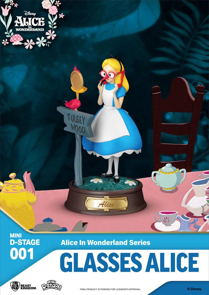 Alice im Wunderland Mini Diorama Stage Statuen 6-er Pack 10 cm - Preorder - ETA: 20.08.2026