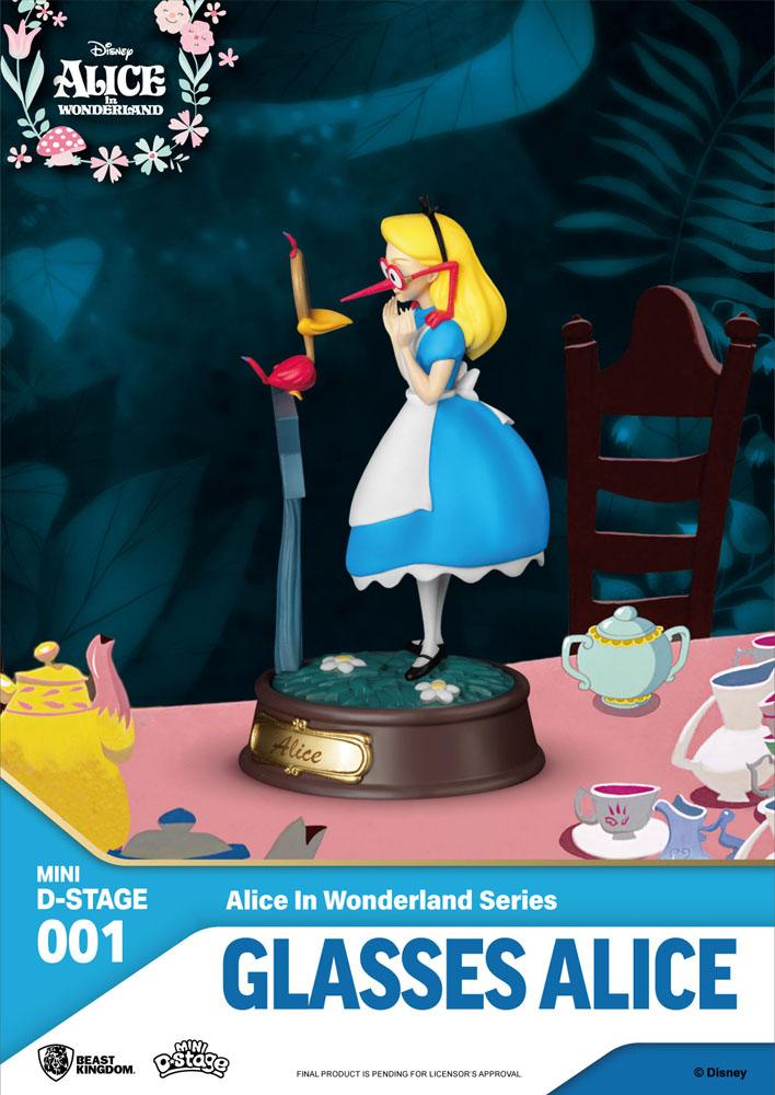 Alice im Wunderland Mini Diorama Stage Statuen 6-er Pack 10 cm - Preorder - ETA: 20.08.2026