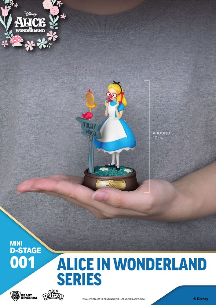 Alice im Wunderland Mini Diorama Stage Statuen 6-er Pack 10 cm - Preorder - ETA: 20.08.2026
