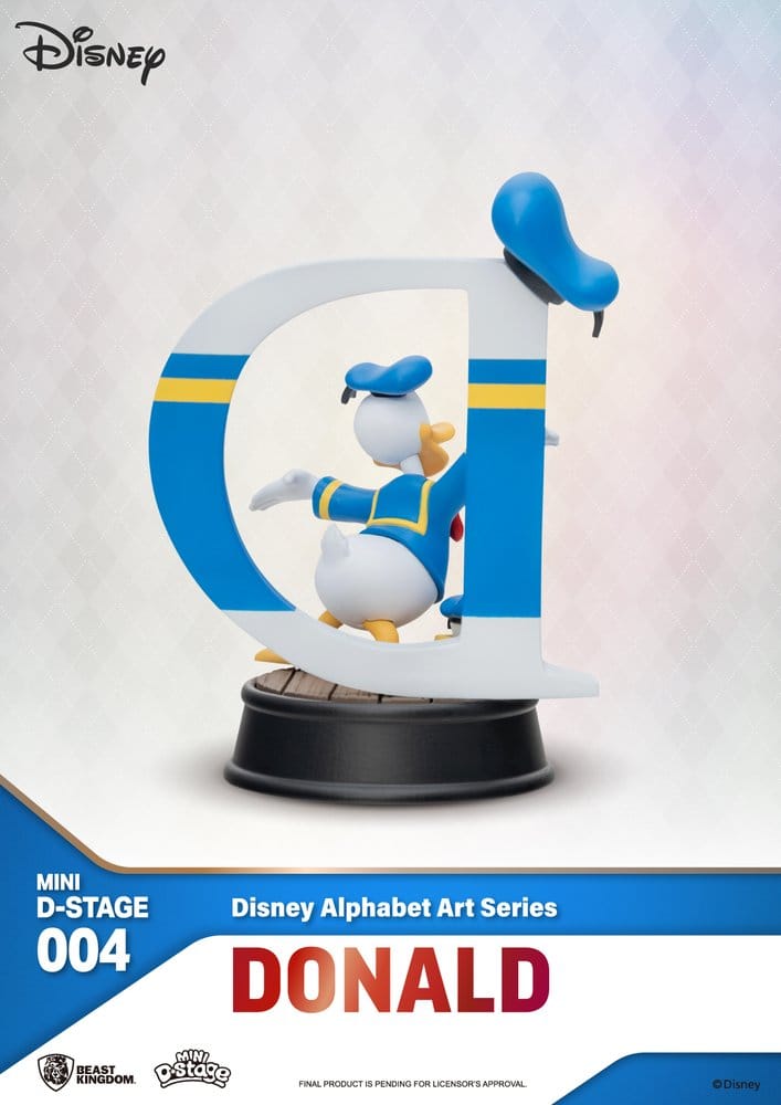 Disney Mini Diorama Stage Statuen 6-er Pack Alphabet Art 10 cm - Preorder - ETA: 01.09.2026