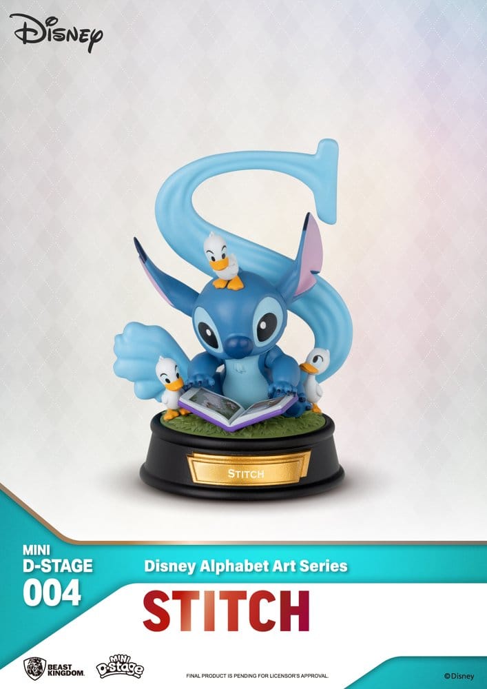 Disney Mini Diorama Stage Statuen 6-er Pack Alphabet Art 10 cm - Preorder - ETA: 01.09.2026