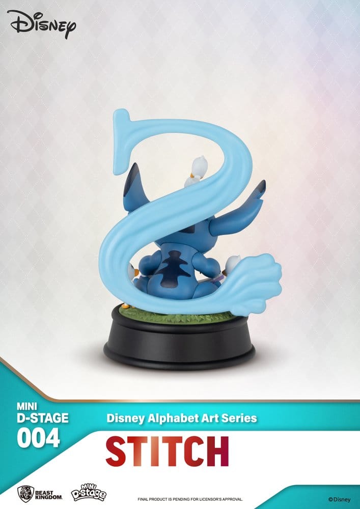Disney Mini Diorama Stage Statuen 6-er Pack Alphabet Art 10 cm - Preorder - ETA: 01.09.2026
