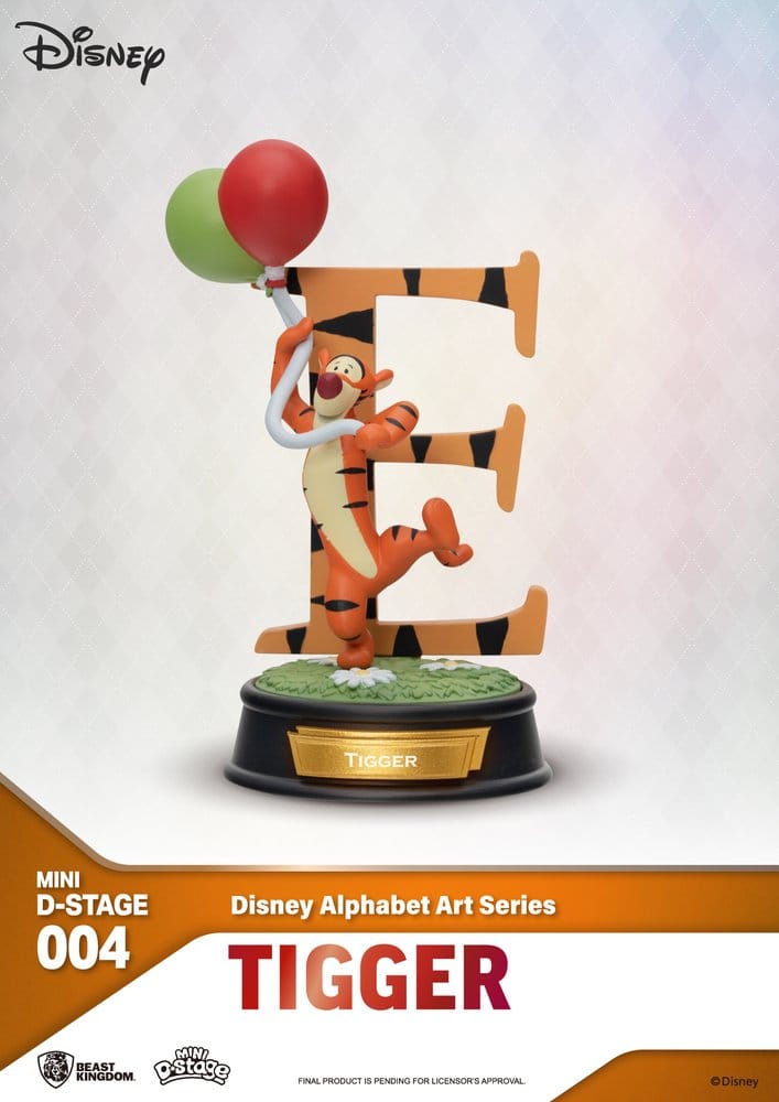 Disney Mini Diorama Stage Statuen 6-er Pack Alphabet Art 10 cm - Preorder - ETA: 01.09.2026