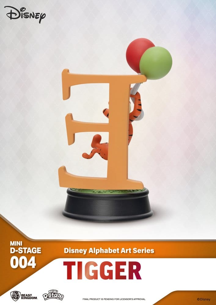 Disney Mini Diorama Stage Statuen 6-er Pack Alphabet Art 10 cm - Preorder - ETA: 01.09.2026