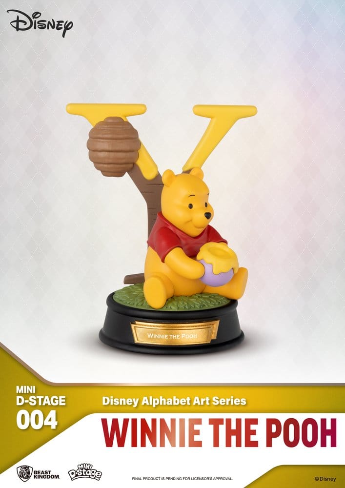 Disney Mini Diorama Stage Statuen 6-er Pack Alphabet Art 10 cm - Preorder - ETA: 01.09.2026