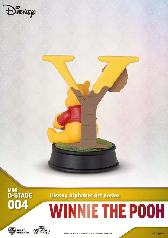 Disney Mini Diorama Stage Statuen 6-er Pack Alphabet Art 10 cm - Preorder - ETA: 01.09.2026
