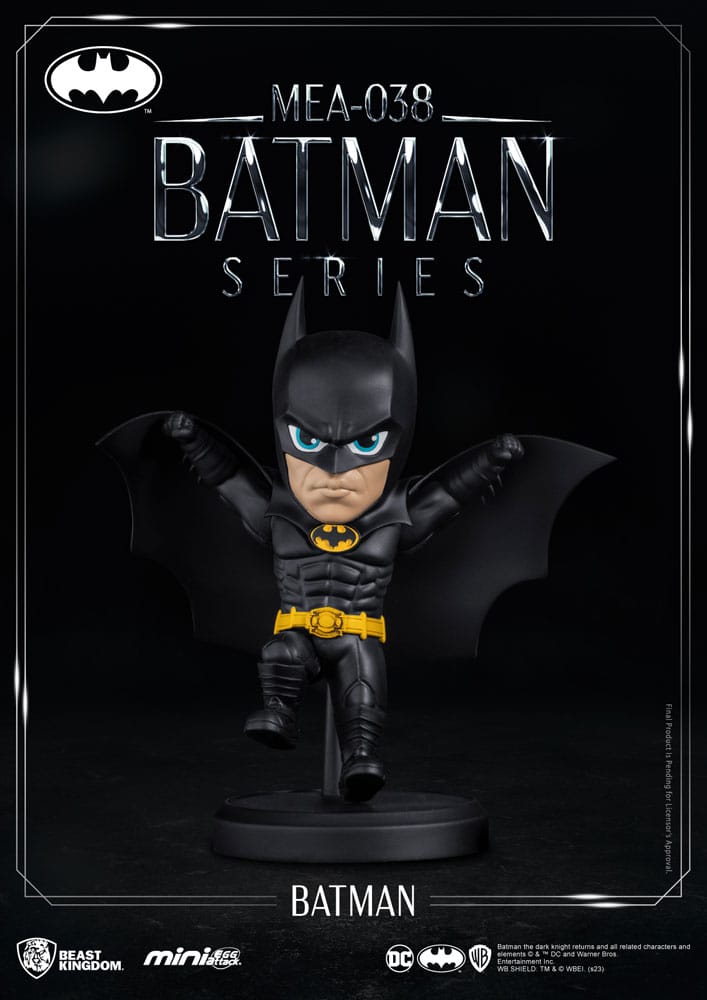 DC Comics Mini Egg Attack Figur Batman (1989 Film) 8 cm - Versand: 5-7 Tage nach Bestellung