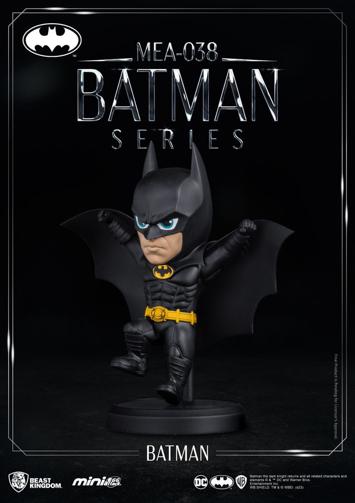 DC Comics Mini Egg Attack Figur Batman (1989 Film) 8 cm - Versand: 5-7 Tage nach Bestellung