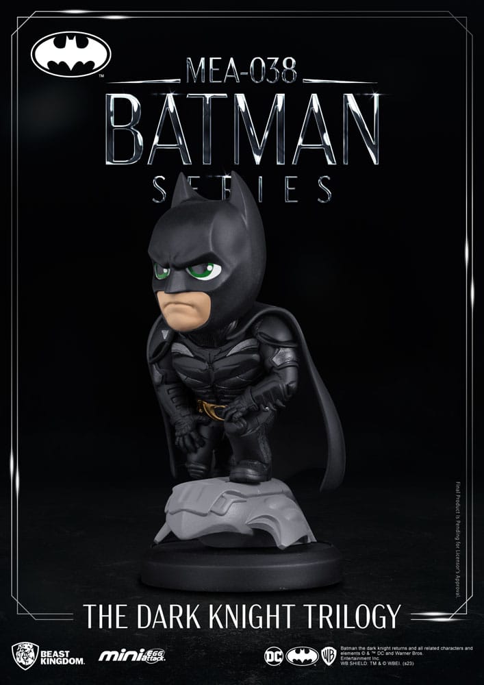 DC Comics Mini Egg Attack Figur The Dark Knight Trilogy Batman 8 cm - Versand: 5-7 Tage nach Bestellung