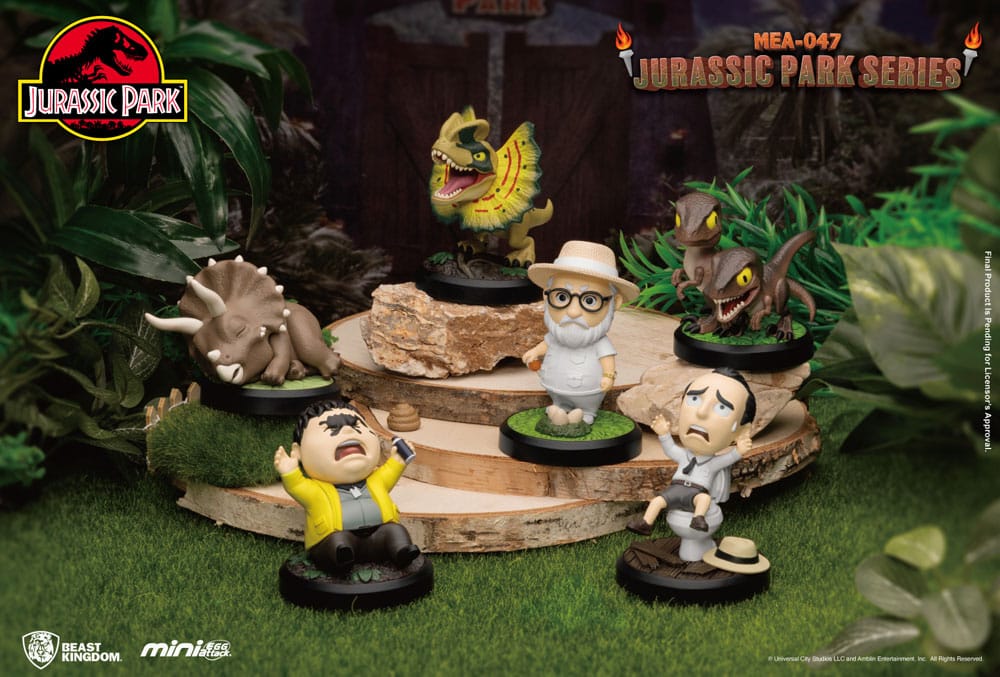 Jurassic Park Mini Egg Attack Figuren Jurassic Park Series Set 10 cm - Versand: 5-7 Tage nach Bestellung