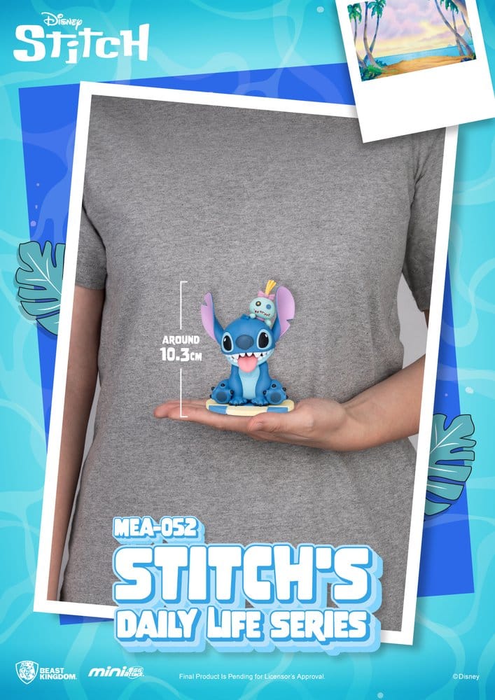 Disney Minifigur MEA-052 Stitch's Daily Life Series Blind Box Sortiment (6) - Preorder - ETA: 25.02.2027