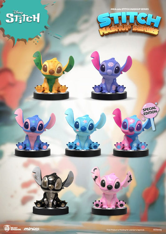Lilo & Stitch Mini Egg Attack Blind Box Figuren 10 cm Stitch Mashup Series Sortiment (6) - Versand: 7 Tage nach Bestellung