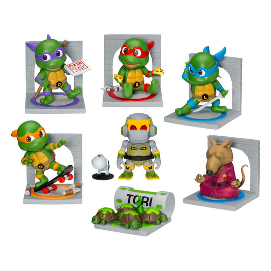 Teenage Mutant Ninja Turtles Mini Egg Attack Blind Box Figuren Series Sortiment 12 cm (6) - Preorder - ETA: 29.12.2025