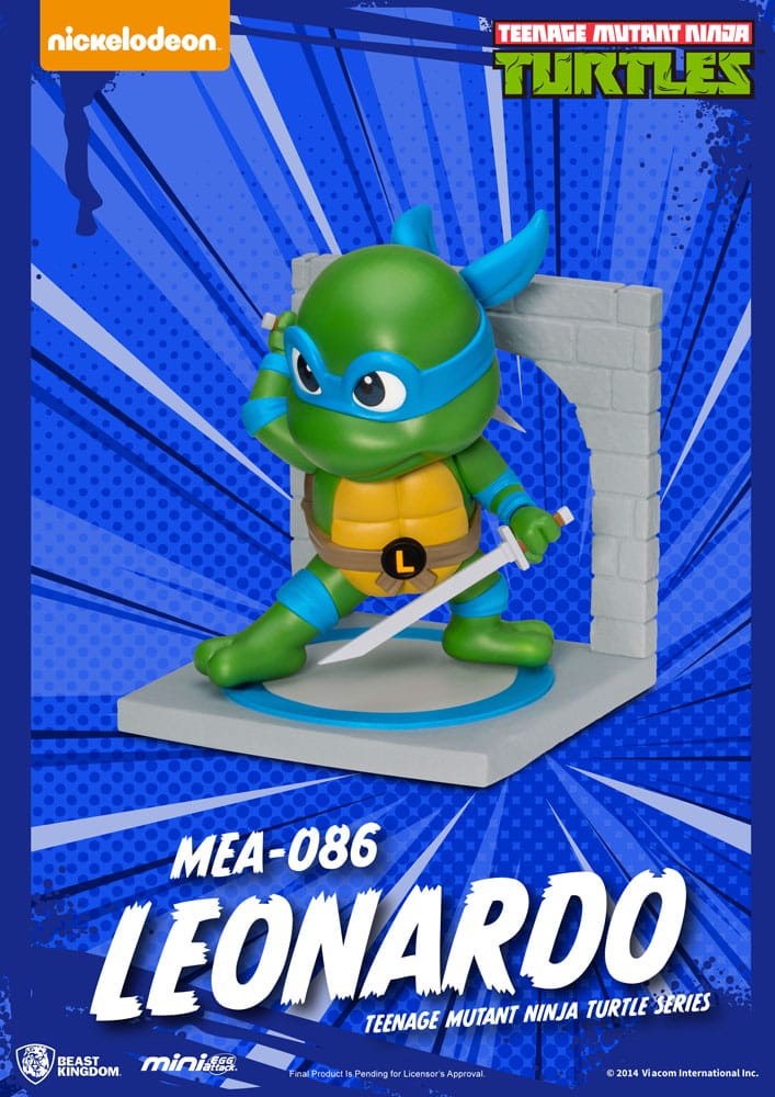 Teenage Mutant Ninja Turtles Mini Egg Attack Blind Box Figuren Series Sortiment 12 cm (6) - Preorder - ETA: 29.12.2025