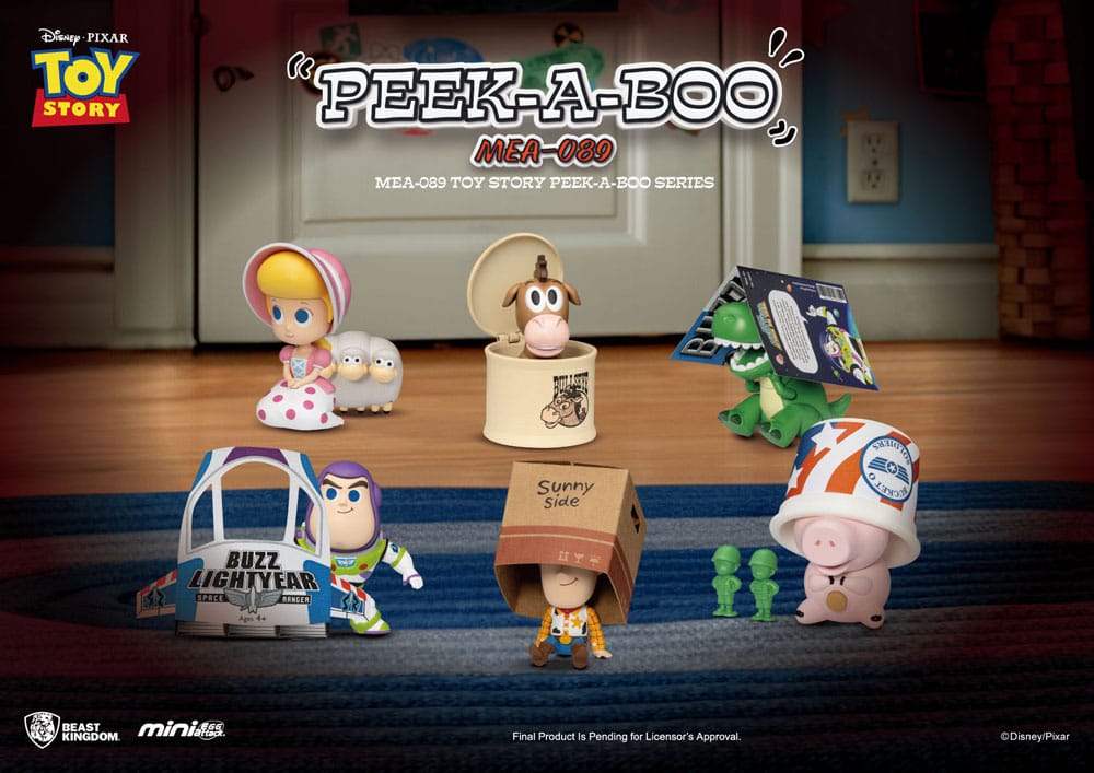 Toy Story Mini Egg Attack Blind Box Figuren Hide and Seek Series Sortiment 8 cm (6) - Preorder - ETA: 25.11.2026