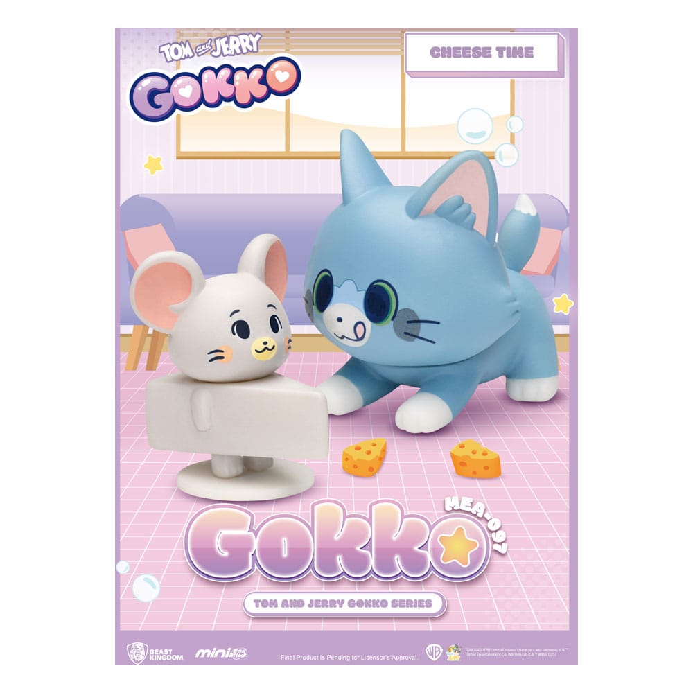 Tom & Jerry Gokko Series Figuren Blind Box (6)  - Versand: 7 Tage nach Bestellung
