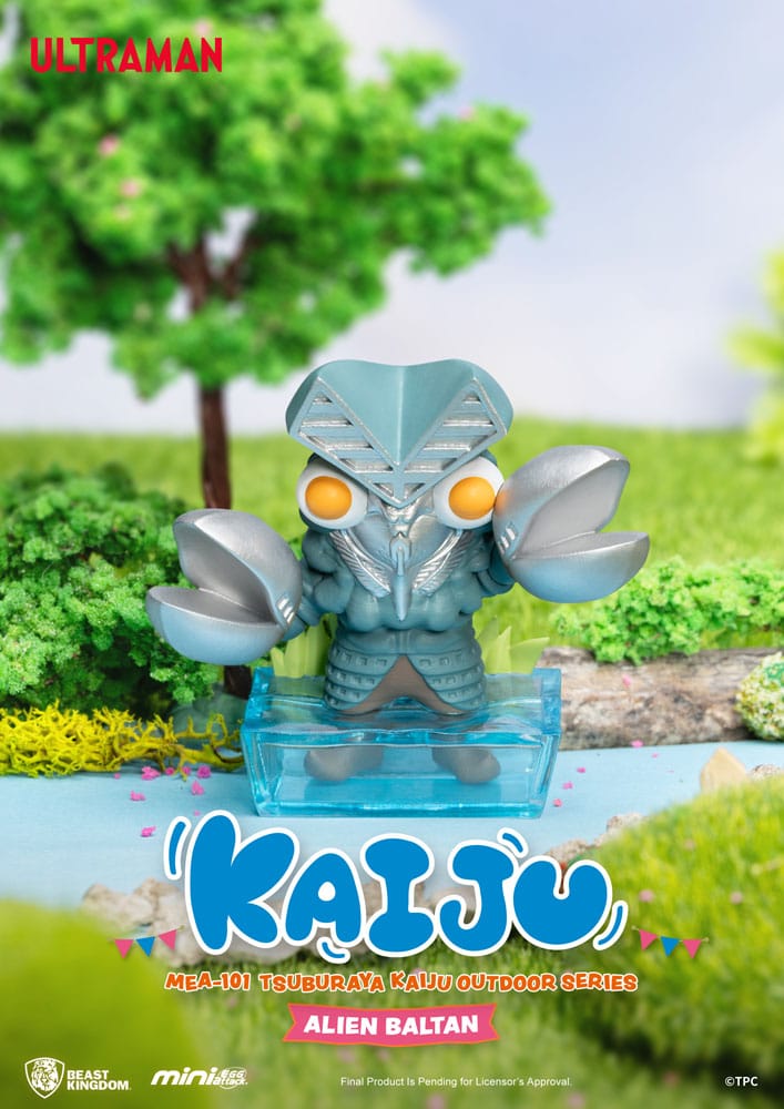 Ultraman Mini Egg Attack Outdoor-Serie Figuren Tsuburaya Kaiju Blind Box (6) 7 cm - Preorder - ETA: 21.07.2026