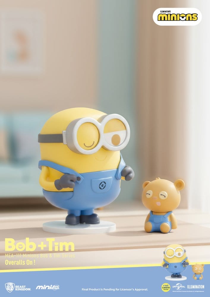 Minions Mini Egg Attack Blind Box Figuren Minions bob & tim series Sortiment 9 cm (6) - Preorder - ETA: 25.11.2026