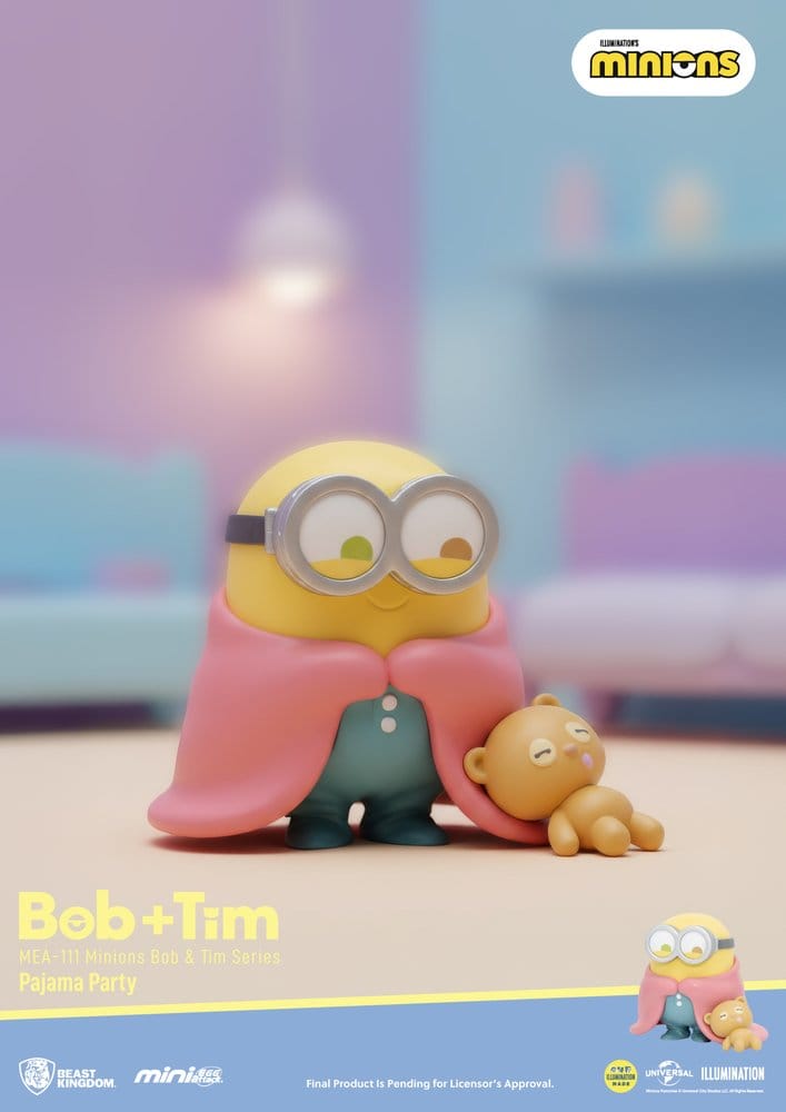 Minions Mini Egg Attack Blind Box Figuren Minions bob & tim series Sortiment 9 cm (6) - Preorder - ETA: 25.11.2026