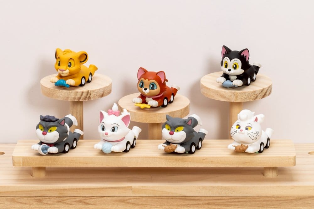 Disney Cats Mini Egg Attack Minifiguren Pounce & Go Series Blind Box 8 cm Sortiment (6) - Preorder - ETA: 25.11.2026