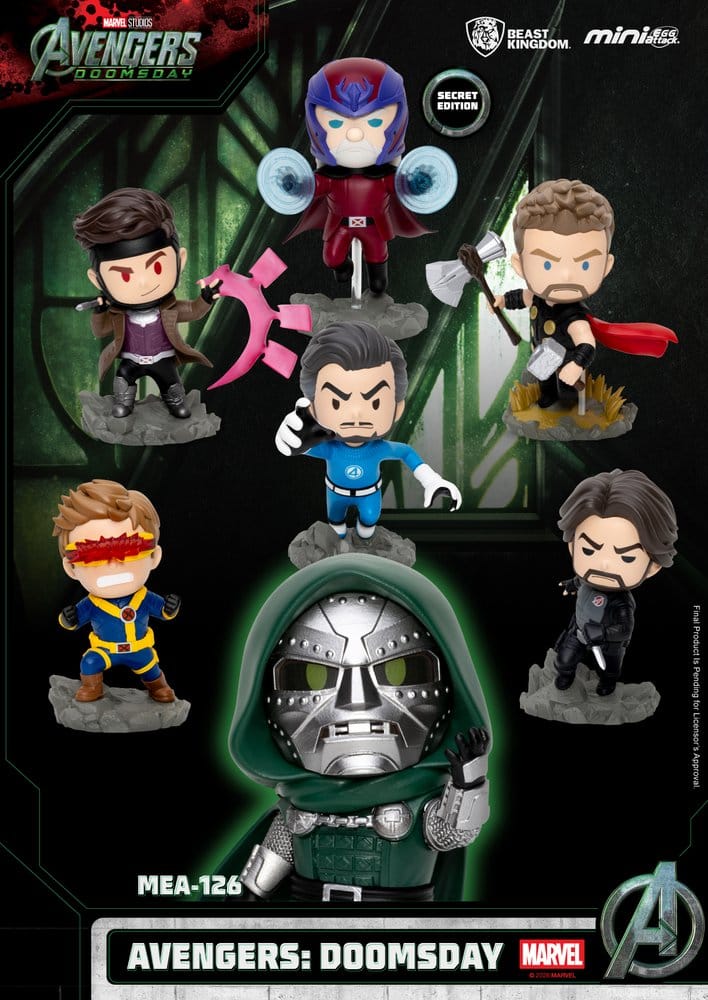 Marvel Minifiguren Avengers Doomsday Blind Box Sortiment (6) - Preorder - ETA: 25.02.2027