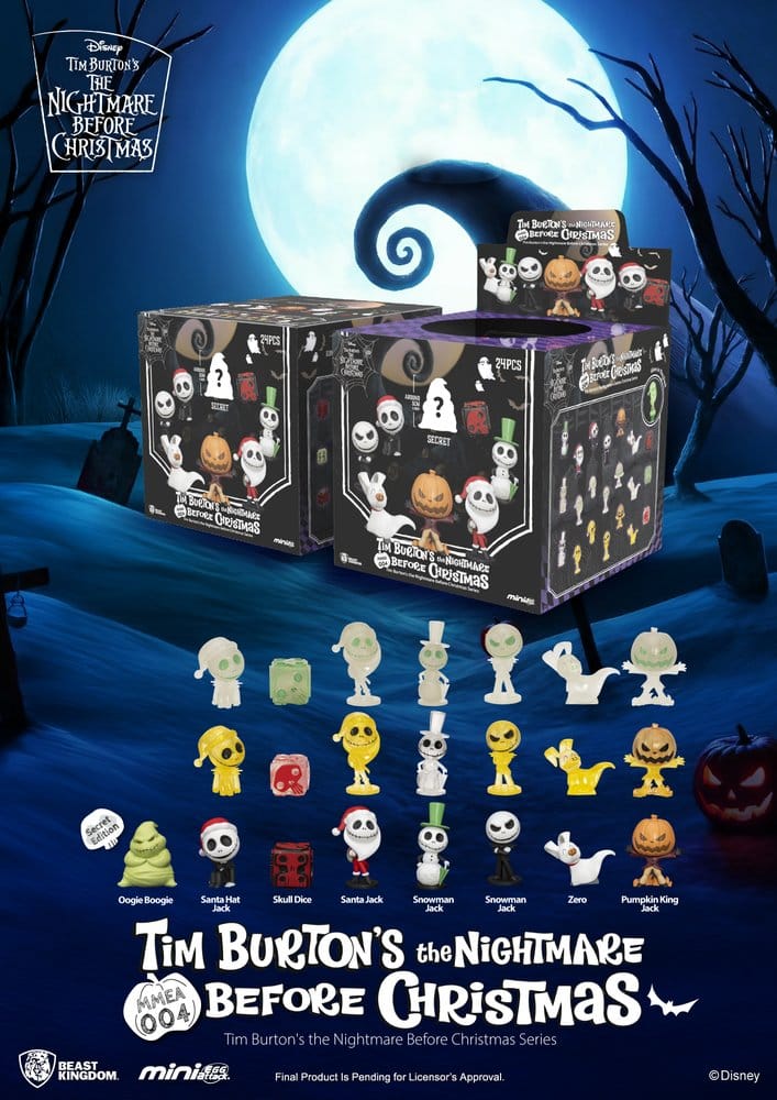 The Nightmare Before Christmas Minifiguren Sortiment (24) - Preorder - ETA: 25.11.2026
