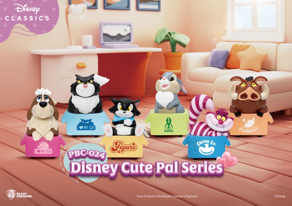 Disney Rückziehautos Blind Box Cute Pal (6) 5 cm - Preorder - ETA: 25.05.2026