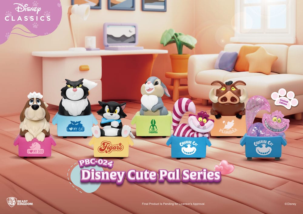 Disney Rückziehautos Blind Box Cute Pal (6) 5 cm - Preorder - ETA: 25.05.2026