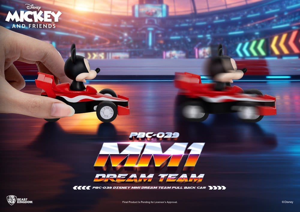 Disney Aufziehauto Micky Maus Dream Team Blind Box 5 cm Sortiment (6) - Preorder - ETA: 25.11.2026