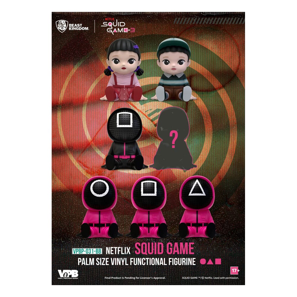 Squid Game Spardose Blind Box Figuren Sortiment 11 cm (6) - Preorder - ETA: 25.02.2026