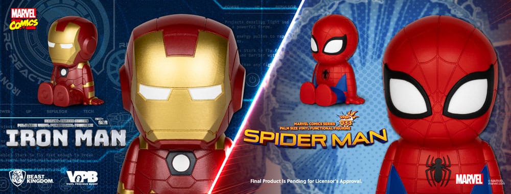 Classic Marvel Comics Piggy Vinyl Spardose Iron-man 12 cm - Versand: 7 Tage nach Bestellung