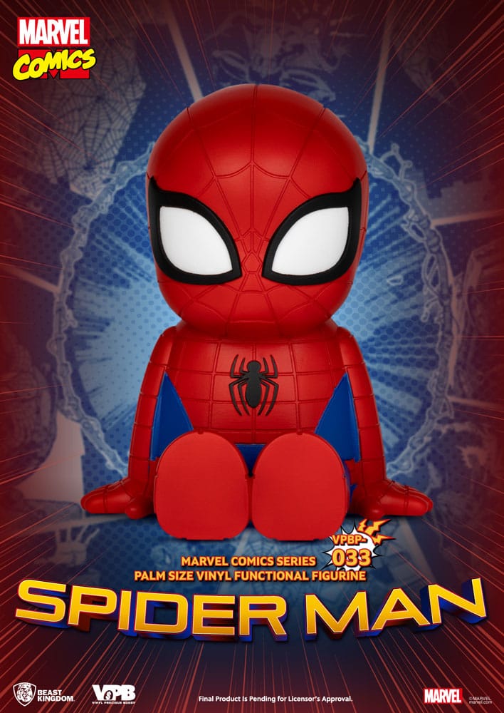 Classic Marvel Comics Piggy Vinyl Spardose Spiderman 12 cm - Versand: 7 Tage nach Bestellung