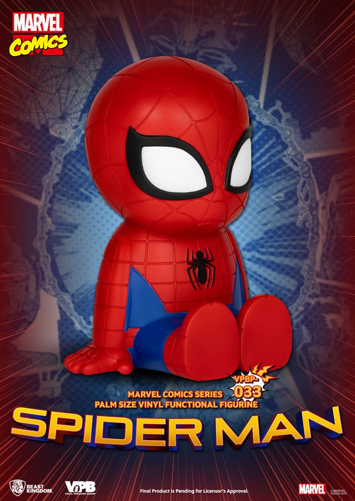 Classic Marvel Comics Piggy Vinyl Spardose Spiderman 12 cm - Versand: 7 Tage nach Bestellung
