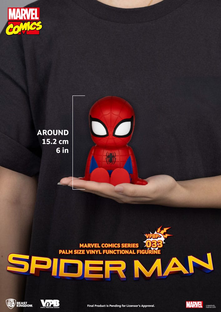 Classic Marvel Comics Piggy Vinyl Spardose Spiderman 12 cm - Versand: 7 Tage nach Bestellung