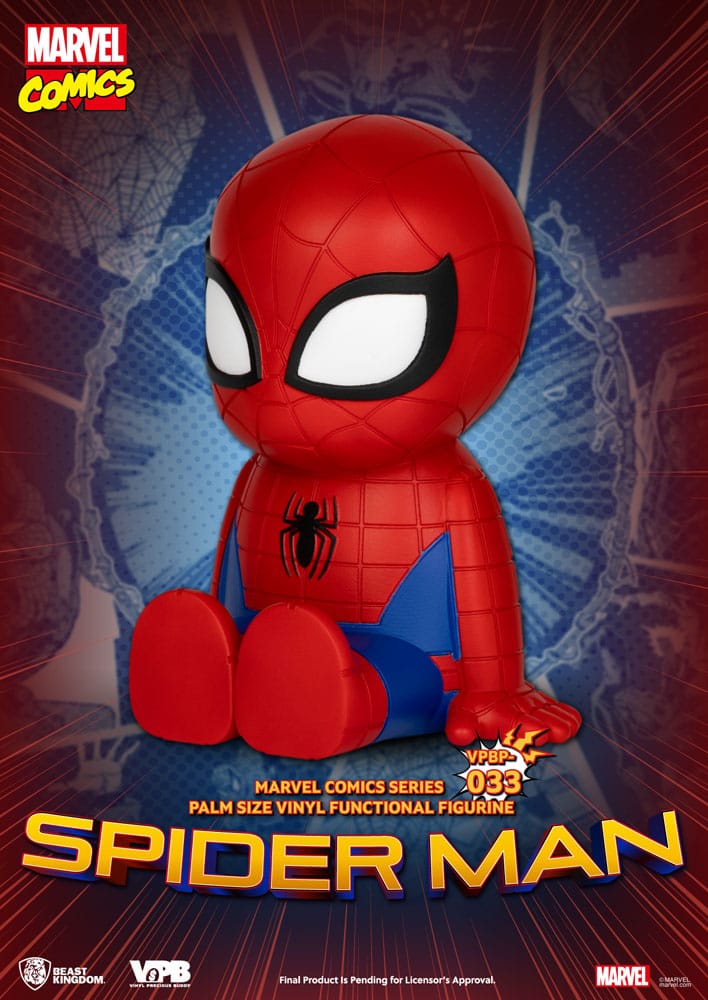 Classic Marvel Comics Piggy Vinyl Spardose Spiderman 12 cm - Versand: 7 Tage nach Bestellung
