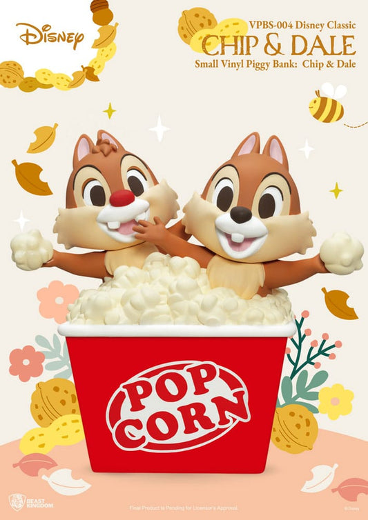 Disney Piggy Vinyl Spardose Chip & Dale 24 cm - Versand: 5-7 Tage nach Bestellung